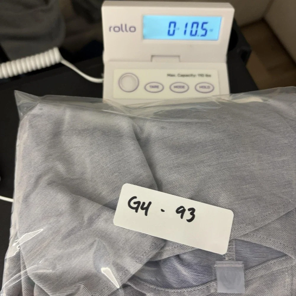 Lululemon Shirt Mens Large Gray Long Sleeve Button Up Knit Collared Casual